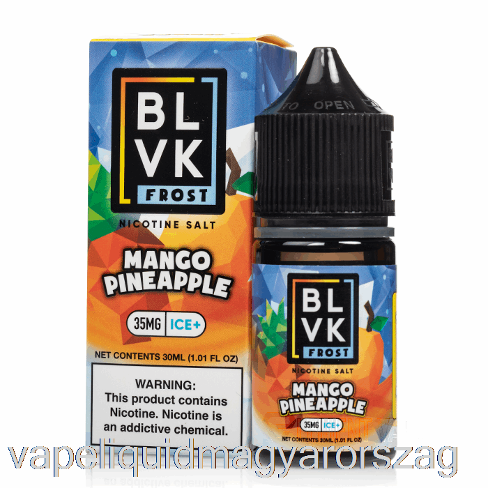 Mangó Ananász - Blvk Fagyos Só - 30 Ml 35 Mg Vape E Cigi